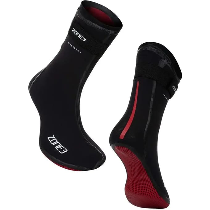 2026 Zone3 Neopreen Warmte- Tech Warmte Sokken Na18uhts101 - Zwart / R