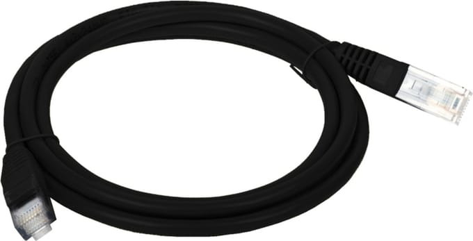 A-LAN Technologie ALANTEC patch cable - 3 m - black - Zwart - 3m
