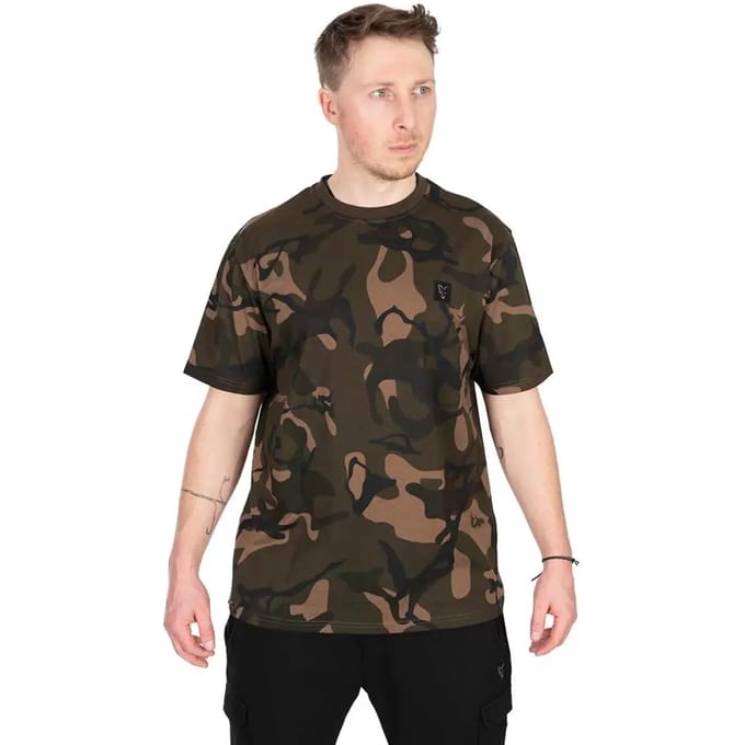 Fox T-Shirt Camo - Maat : Medium