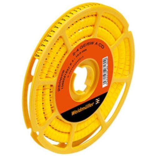 Weidmüller CLI C 2-4 GE/SW 3 CD Markeerring Opdruk 3 Buitendiameter 4 tot 10 mm 1568261511