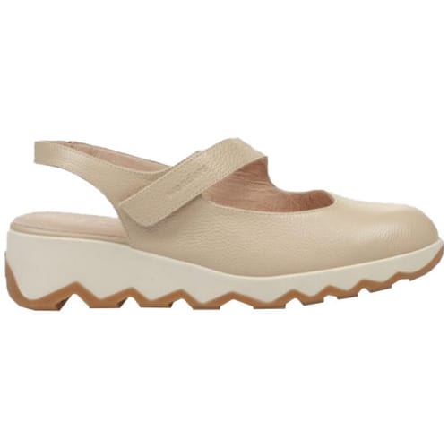 Platte sandalen Wonders LEEGLOPERS 7622