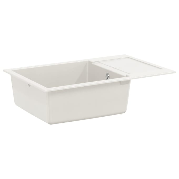 vidaXL - Wasbak - Wit - 780 - x - 500 - mm - 80% - Kwarts - en - 20% - Hars