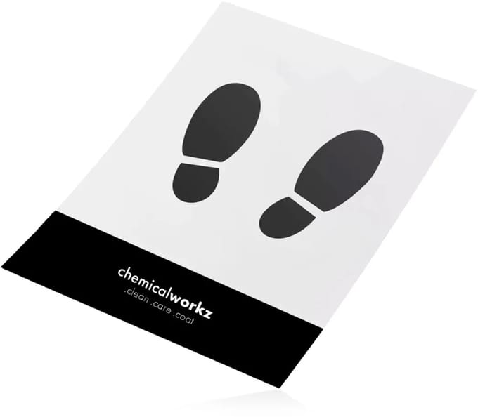 ChemicalWorkz® - Floor Mats - Wegwerp Vloermatten - 100 Stuks