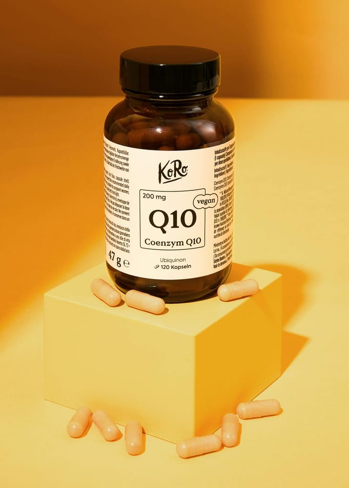 Capsules co-enzym Q10 (ubichinon) 120 stuks