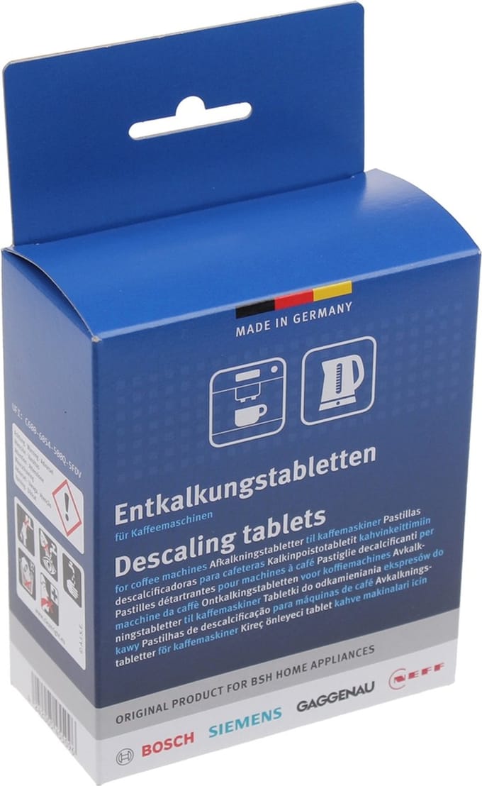 BOSCH - Ontkalkingstabletten - 6 x blister (2st) - 18gr - 00312454