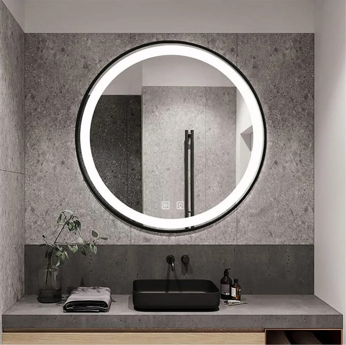 Rea Led P11394 Mmj Badkamerspiegel Grijs 50Cm