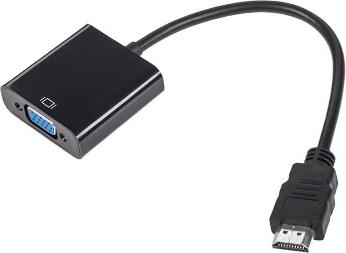 Cabletech Adapter - HDMI naar VGA + Audio - 1080p - Plug&Play