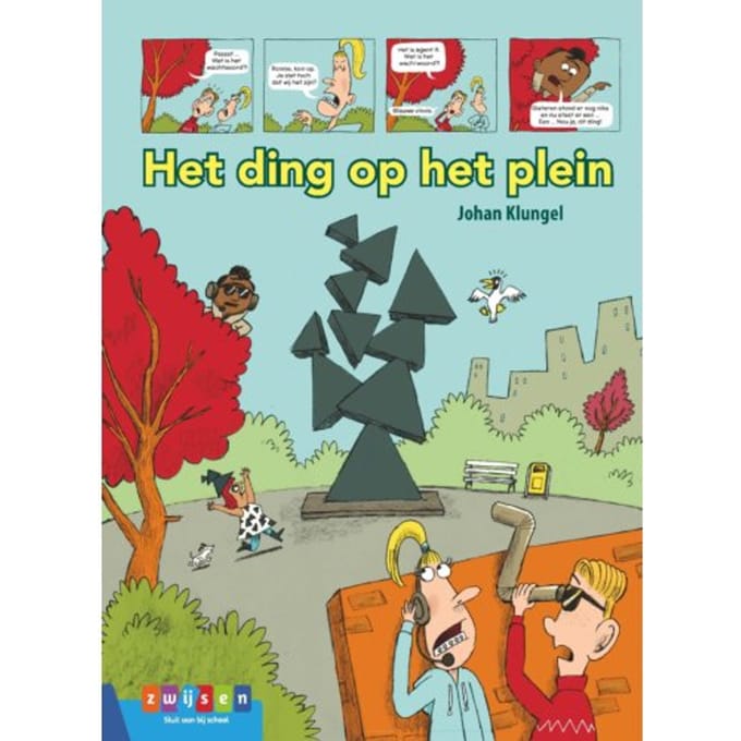 Het Ding Op Het Plein - Leesserie Estafette - Johan Klungel