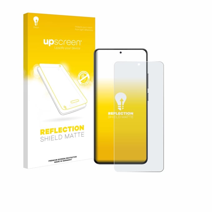 upscreen - Screenprotector voor Xiaomi Poco X7 Pro - Folie Beschermfolie anti glare matte