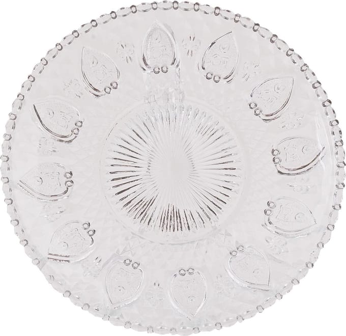 Clayre & Eef Ontbijtbord Ø 20 cm Glas