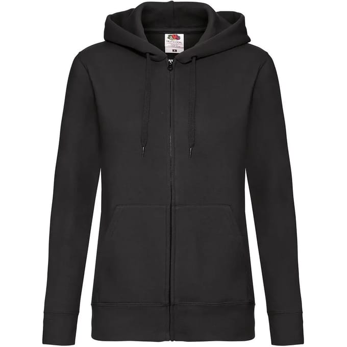 Dames Hoodie Fruit of the Loom Premium