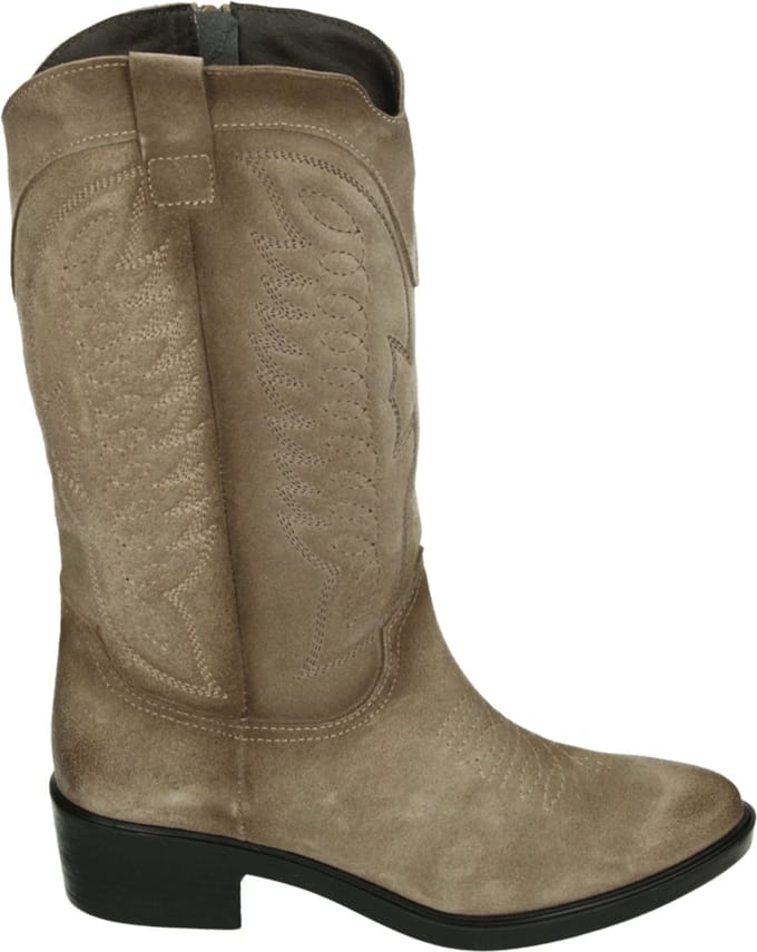 AQA Shoes - A8820 - Cowboylaarzen - Kleur: Grijs - Maat: 38