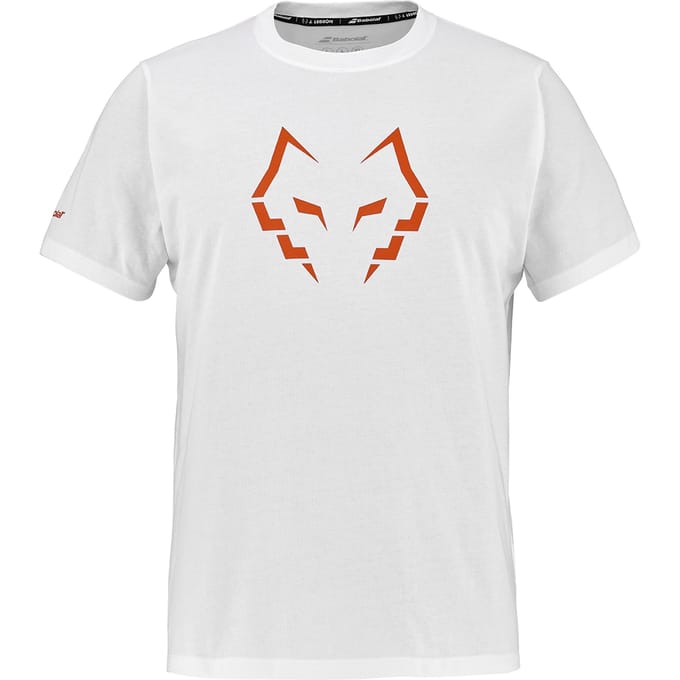 Babolat J. Lebron T-shirt Heren-wit