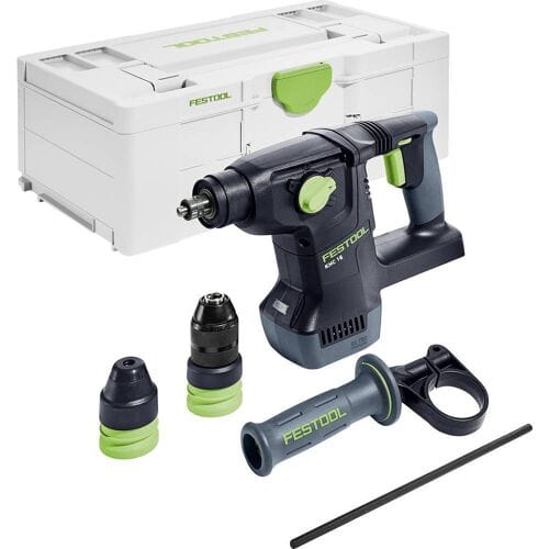Festool KHC 18 EB-Basic Accu combihamer SDS-Plus 2,6J + snelwisselboorkop 18V Basic Body in Systainer - 577447