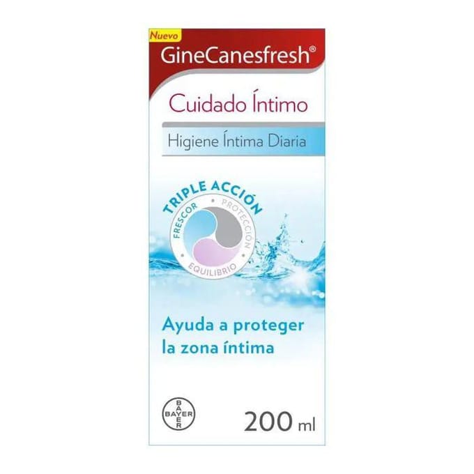 Ginecanesgel Ginecanesfresh Dagelijkse Intieme Hygiëne 200ml
