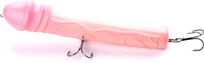 Grappige lokaas vissen - 150MM en 43 gram - Harde aas - Penis - Snoek - Zee - Water