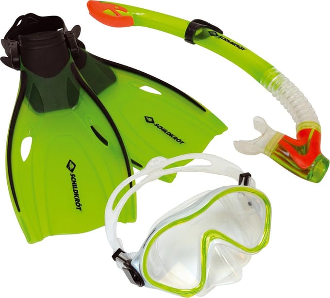 Donic Schildkröt Snorkelset Bermuda Junior Groen 3-delig Mt L/xl