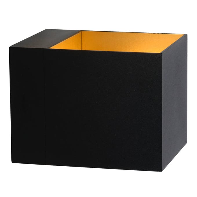Lucide Wandlamp Devi Zwart Goud G9 42w