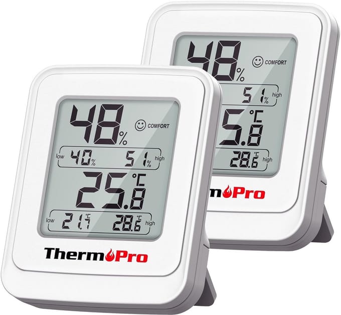 Draadloze Digitale Thermo-hygrometer voor Binnen en Buiten