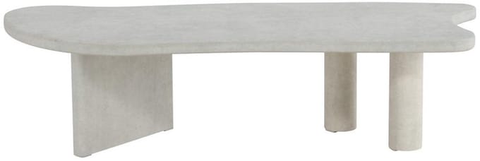 Svea - Ricardo organische salontafel MDF - concrete look