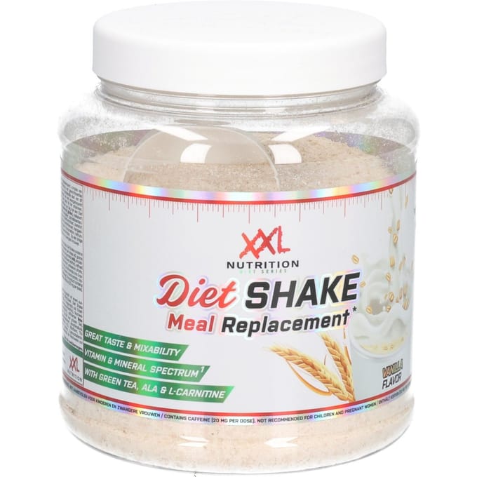 XXL Nutrition - Diet Shake - Vanille - Maaltijdvervanger - 480 g
