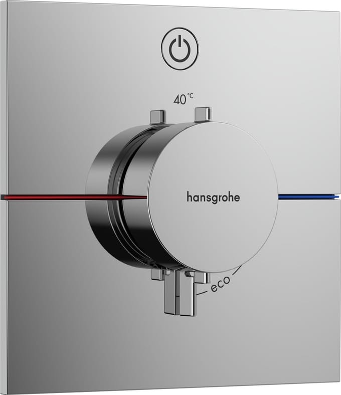 Hansgrohe ShowerSelect Comfort E Thermostaat - inbouw - 1 functie - hoogglans chroom