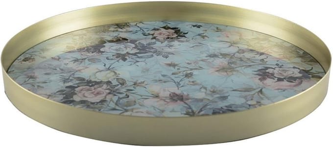 Dienblad Flower - 35cm | Vintage