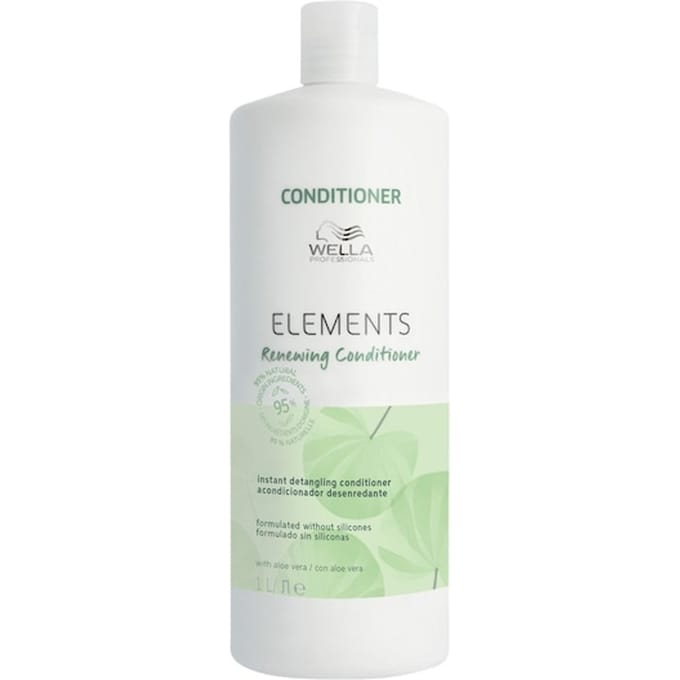 Wella Elements Renewing Conditioner Afzetting & reparatiespoeling Dames 1000 ml