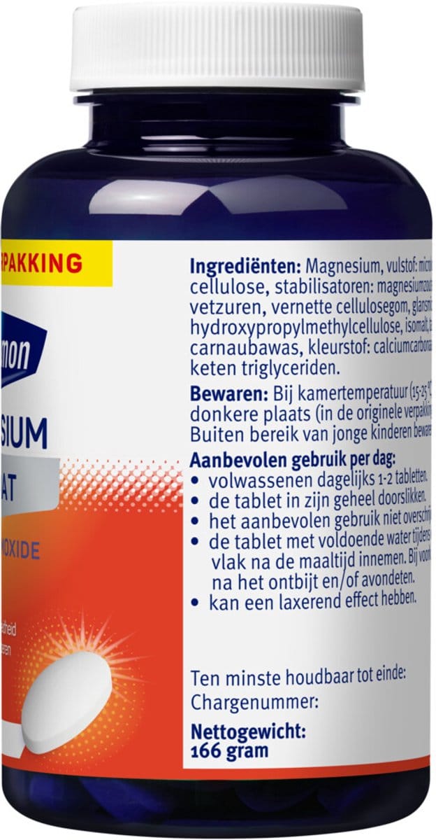 Davitamon - Magnesium Citraat + Magnesiumoxide - 2 x 120 tabletten - Voordeelverpakking