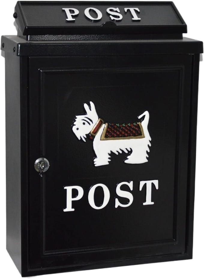 Wandbrievenbus - Postkast Buiten - Post Ontvangen - Regenbestendig Ontwerp - 500 gram