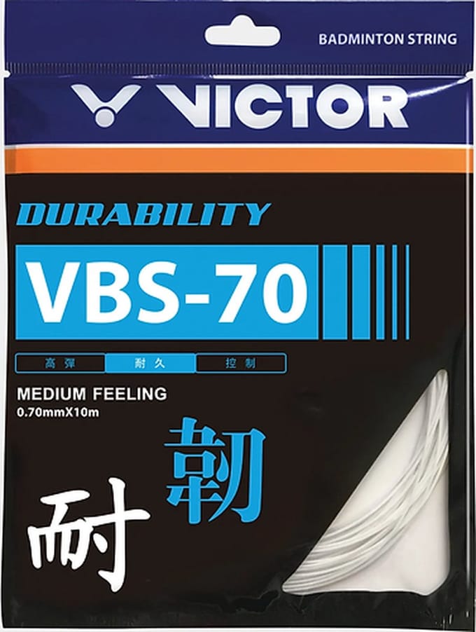 VICTOR VBS-70 badmintonsnaar - 0.70mm - wit