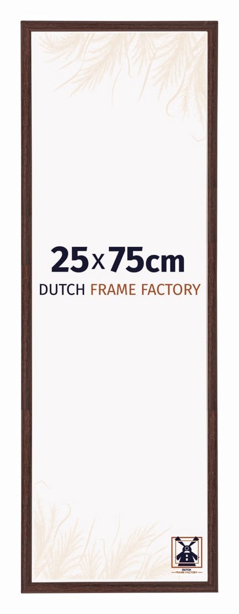 Fotolijst 25x75 cm - Kunststof - Bruin - Angers