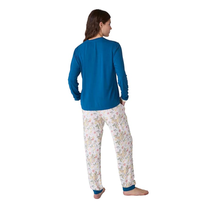 JJBFP0400 Katoenen pyjama voor dames met lange mouwen