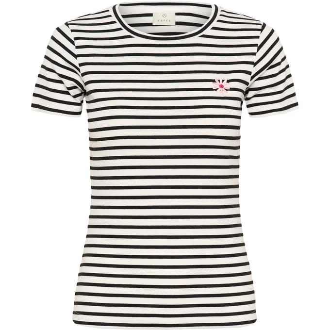 Dames-T-shirt KAFFE Liddy Flower