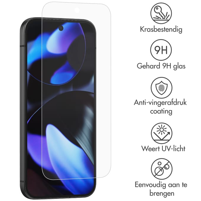 Accezz Screen Protector - Geschikt voor Google Pixel 10 / 10 Pro / 11 / 9 / 9 Pro / 11 Pro - Gehard Glas Screenprotector