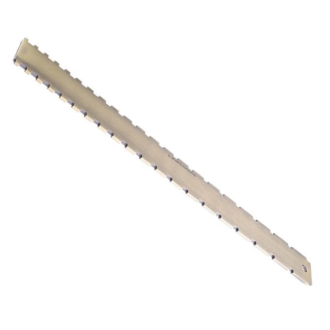Praktische 24.75 Inkepingen Fretbord Rechte Kant Luthier Gereedschap voor Gitaar Hals Nivellering beige