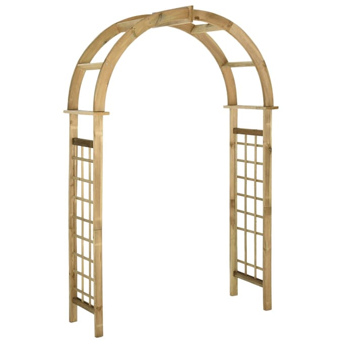 Arche de jardin en bois de pin traité sous pression vert