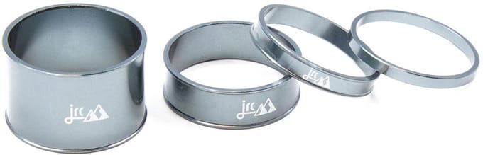 Jrc Components Machined Anodised Spacers Balhoofdset Zilver