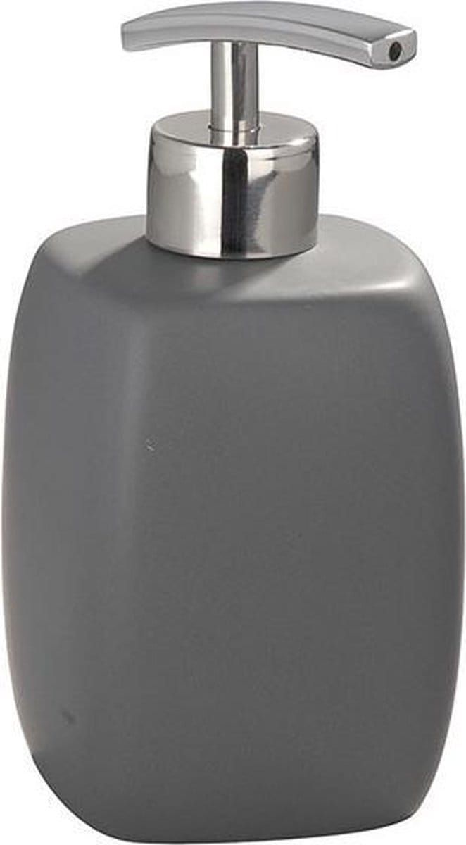 Zeepdispenser Wenko Faro 7x15x7cm Keramiek Grijs