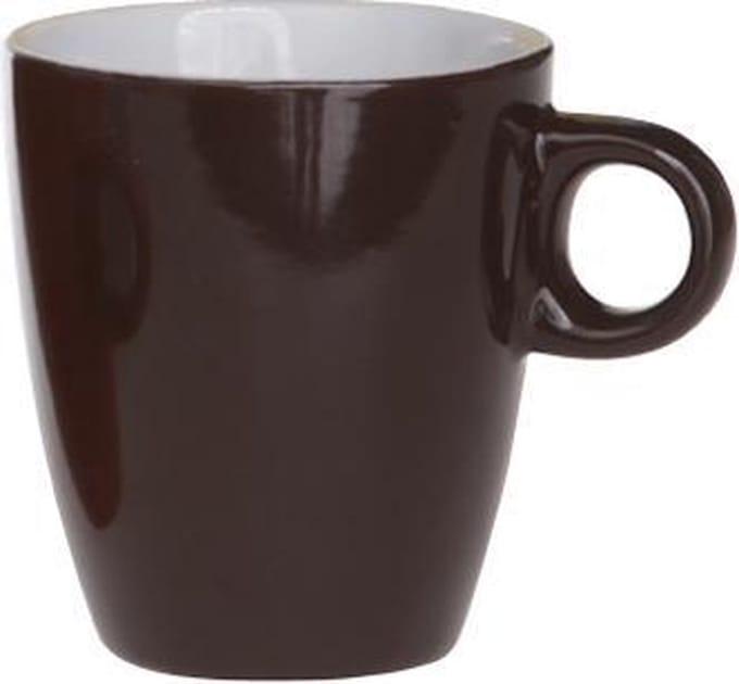 Cosy & Trendy Vicky Beker Bruin 19cl D7xh8,5cm