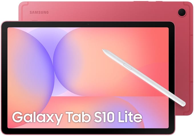 Samsung Galaxy Tab S10 Lite 5G - 128GB - Rood