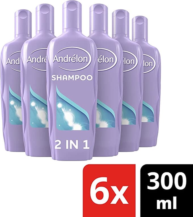 Andrélon - Shampoo - 2in1 - 300ml x 6