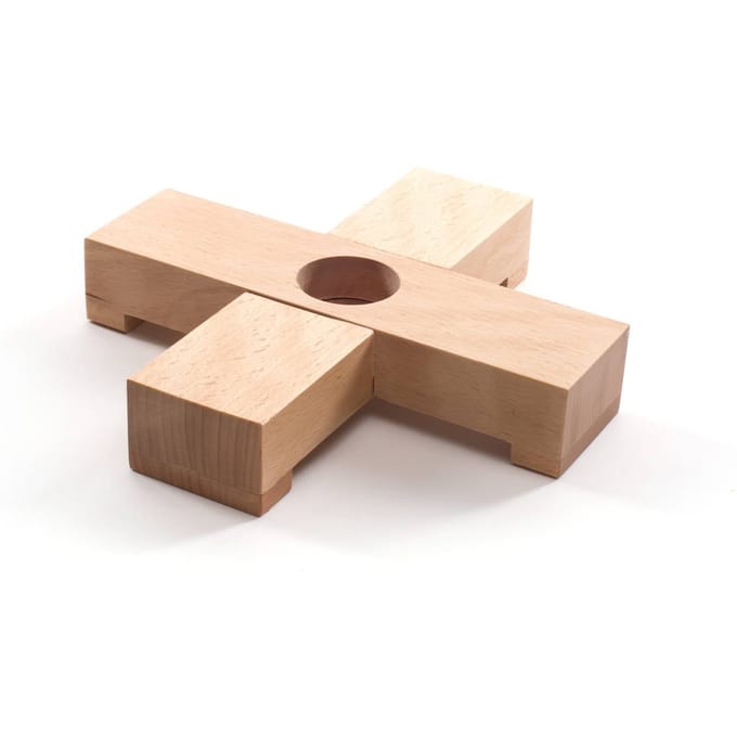 SELETTI Houten voet voor vloerlamp Linea
