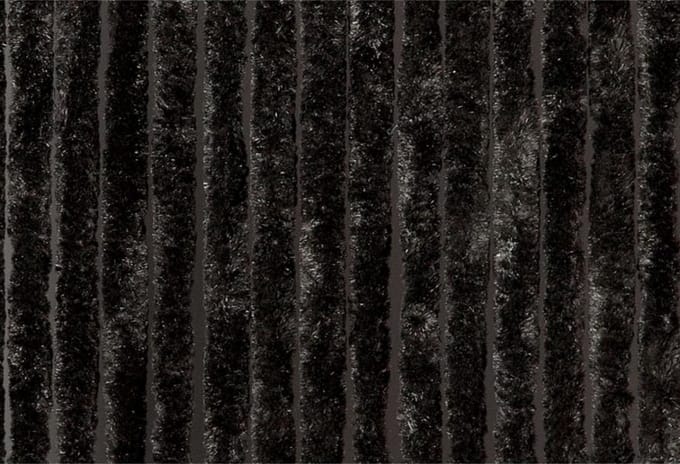 kattenstaart vliegengordijn antraciet uni 100 x 230 cm