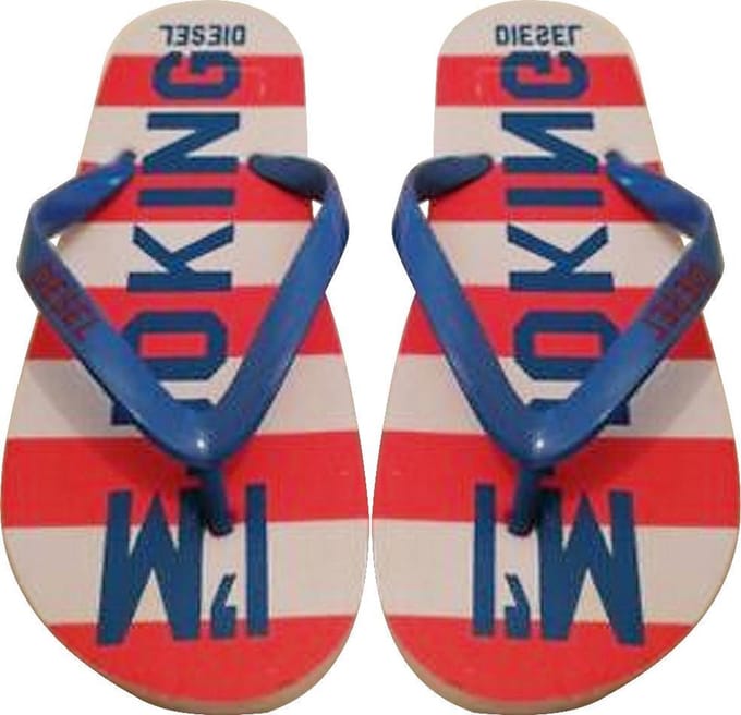 Diesel Flip Flop Teenslipper Stripe - Kids - Maat 32
