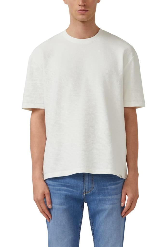 s.Oliver  T-shirts Offwhite Taglia: XXL | Magliette basic Outlet | Uomo | Bianco