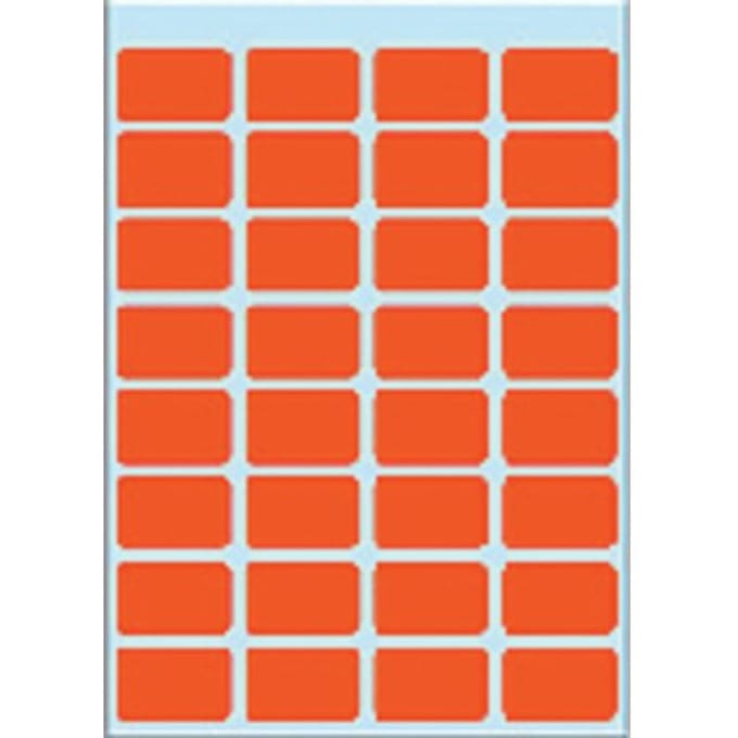 Etiket HERMA 3642 12x19mm rood 160 stuks