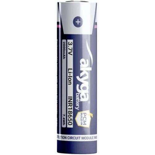 Akyga Speciale oplaadbare batterij Li-ion 3.7 V 2000 mAh 1 stuk(s)