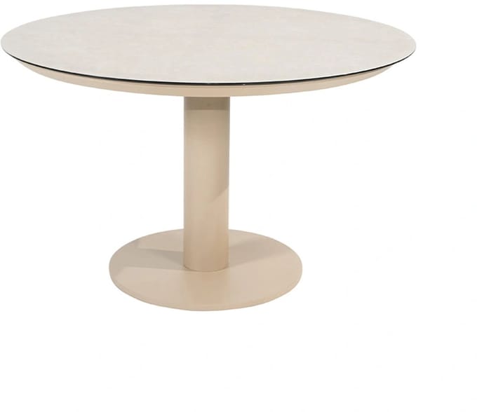 4 Seasons Outdoor Sarah Diningtafel Latte - Ø120 cm