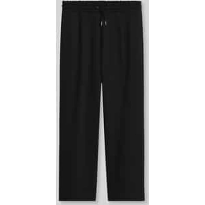 relaxed fit sweatbroek van puur katoen model 'Devropant'